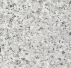 Кварцвиниловые полы Forbo Allura Material 63586DR7 grey terrazzo circle фото 1 | FLOORDEALER